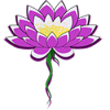 Logo Reikihomel représentant une fleur de lotus